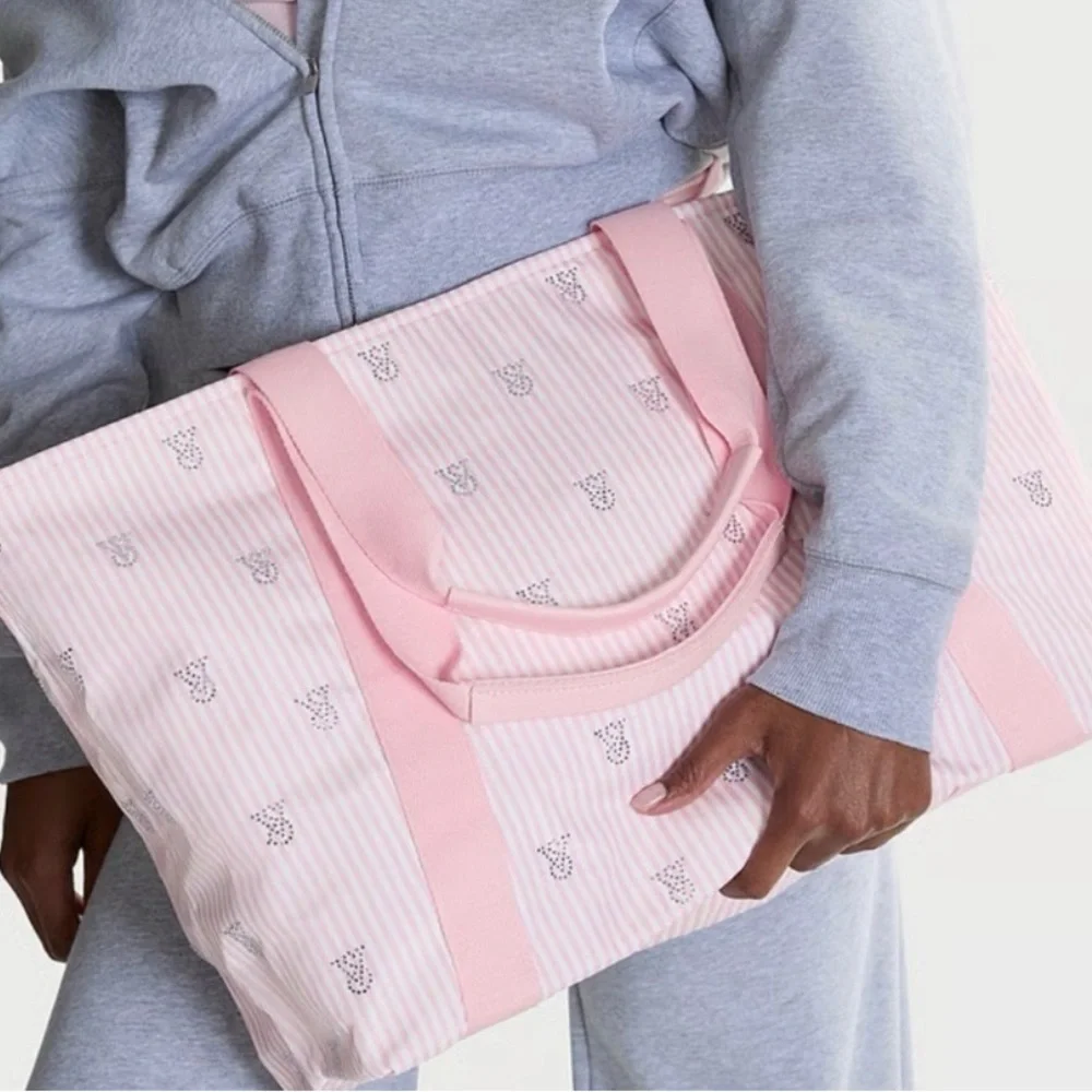 VICTORIA'S SECRET Pink Shine Tote Bag - Picture 3 of 6